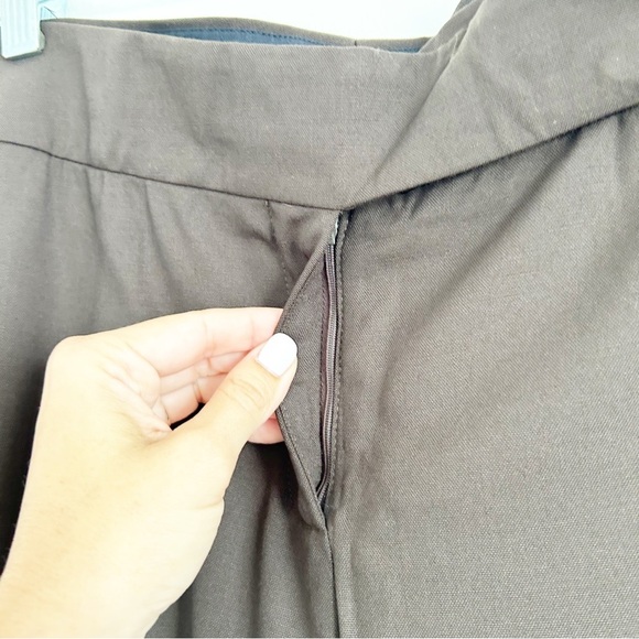 PRADA Brown Wool Bootcut Trouser Pants Size IT 42 / US 6 - Picture 6 of 8